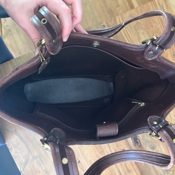 9090 Large Coach Shopper Tote - Picture 4 of 6